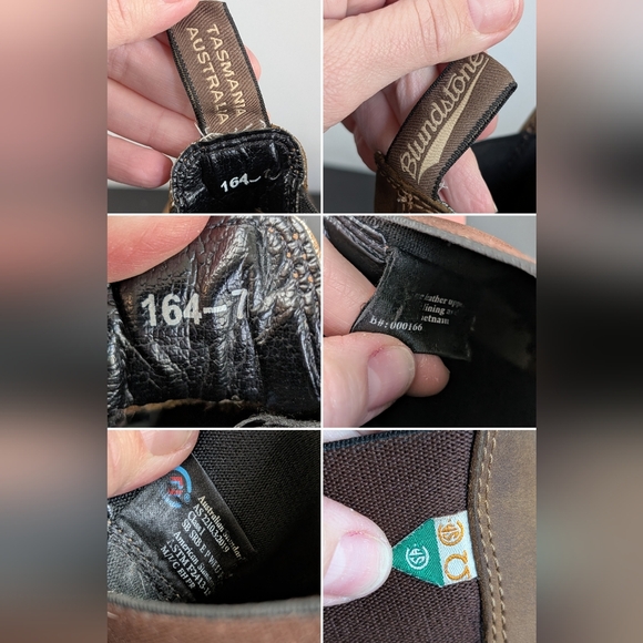 Blundstone All-Terrain Rustic Brown CSA Composite Toe Work Boots, AUS 7 - Picture 10 of 16